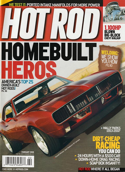 February 2008 Hot Rod Magazine