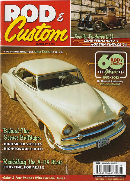 January 2013 Rod & Custom Magazine