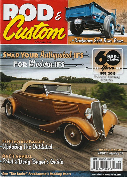 October 2013 Rod & Custom Magazine