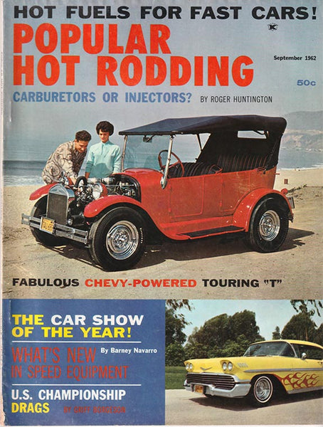 September 1962 Popular Hot Rodding magazine