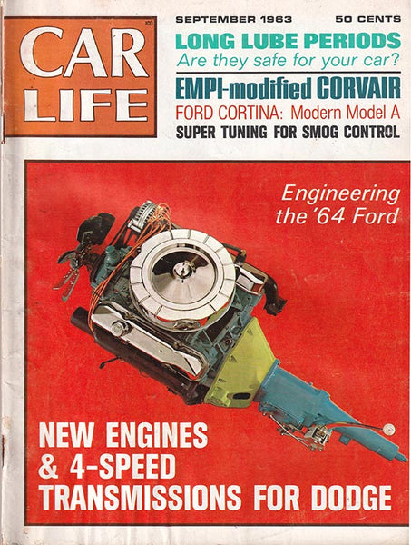 September 1963 Car Life Magazine