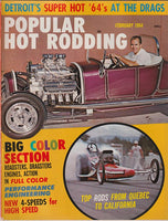 February 1964 Popular Hot Rodding Magazine