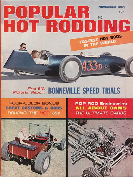 November 1964 Popular Hot Rodding Magazine