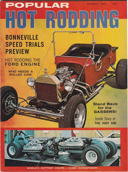 August 1965 Popular Hot Rodding Magazine