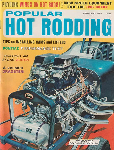 February 1966 Popular Hot Rodding Magazine