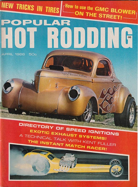 April 1966 Popular Hot Rodding Magazine