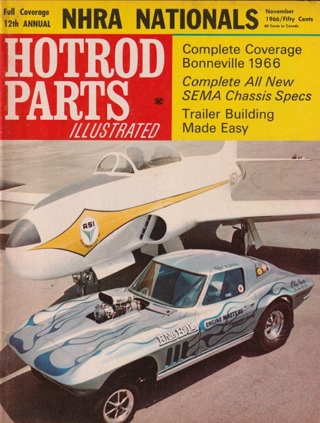 November 1966 Hot Rod Parts Illustrated Magazine