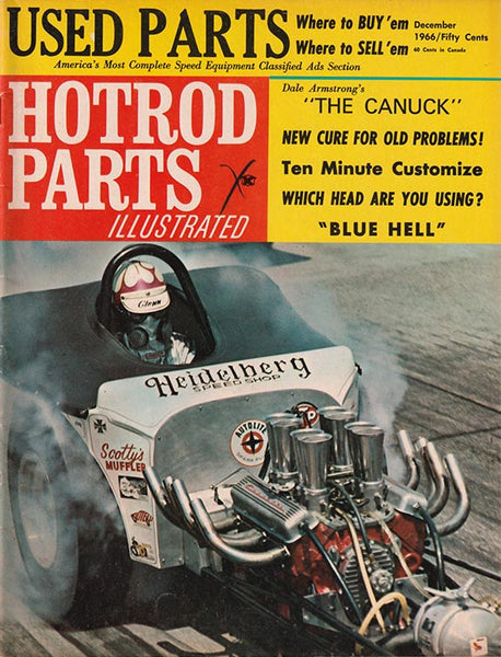 December 1966 Hot Rod Parts Illustrated Magazine