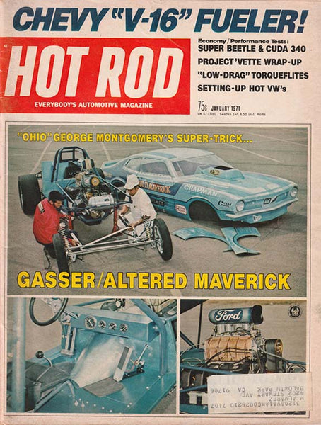 January 1971 Hot Rod Magazine