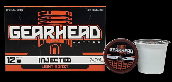 Gearhead Coffee - Injected Breakfast Blend Coffee 12 Single-Serve K-Cups