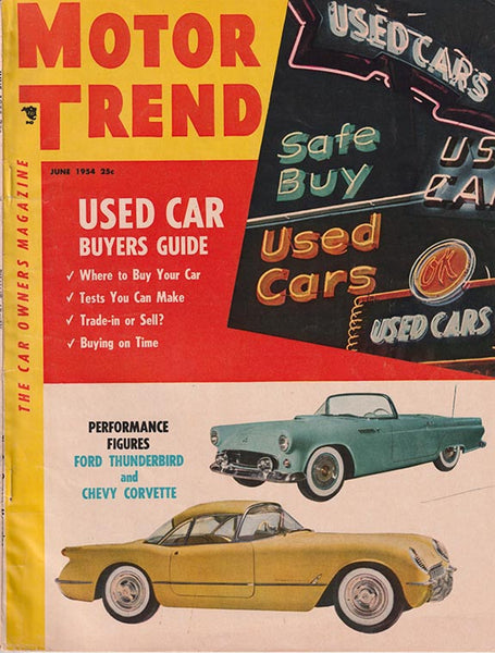 June 1954 Motor Trend Magazine
