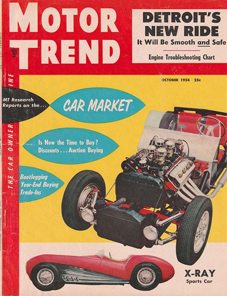 October 1954 Motor Trend Magazine