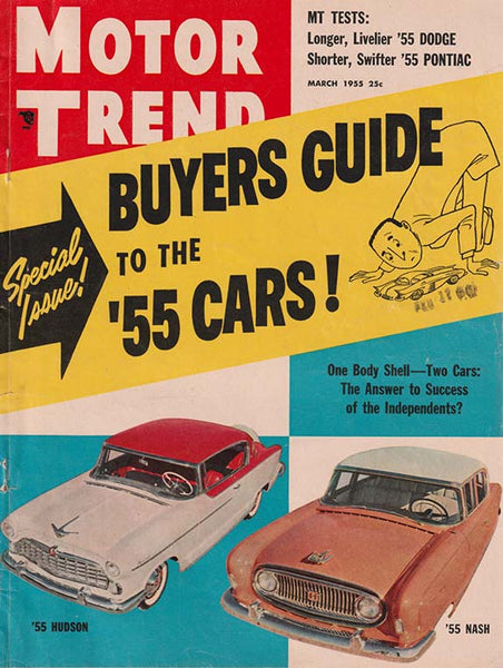 March 1955 Motor Trend Magazine