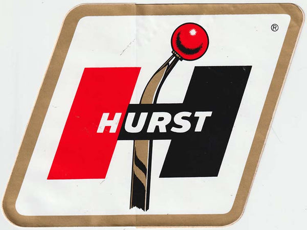 Vintage 1970's Hurst Shifter Sticker