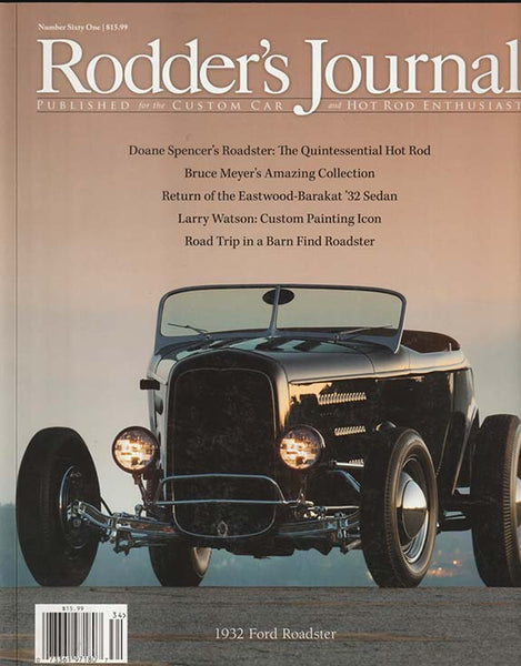 Rodder’s Journal Number Sixty One – Cover B