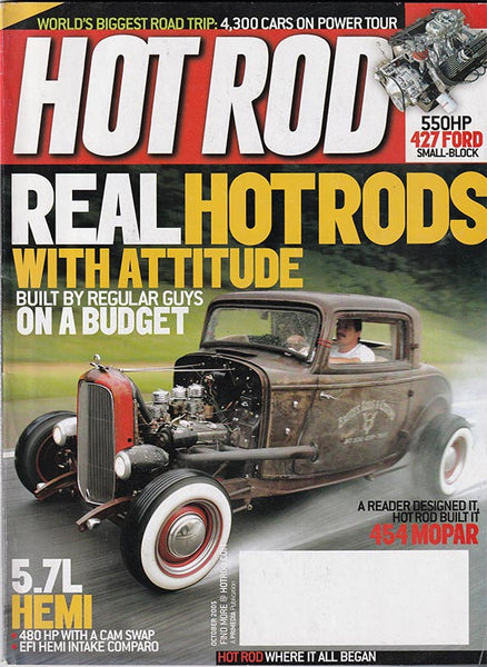 October 2005 Hot Rod Magazine – subscriber cover - Nitroactive.net