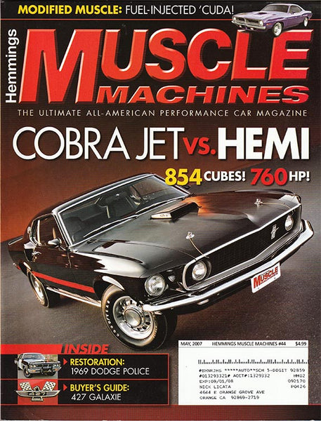 May 2007 Hemmings Muscle Machines Magazine - Nitroactive.net