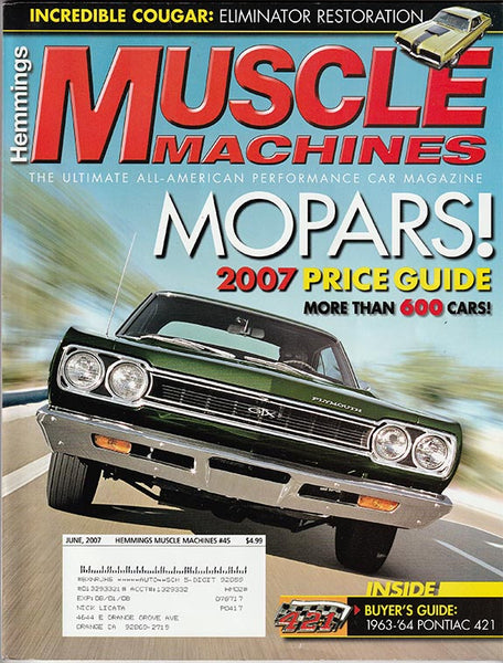 June 2007 Hemmings Muscle Machines Magazine - Nitroactive.net