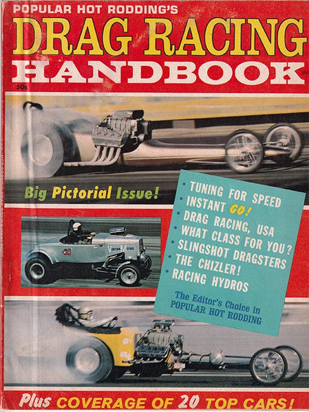 1964 Popular Hot Rodding’s  Drag Racer’s Handbook magazine - Nitroactive.net