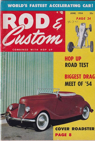 June 1954 Rod & Custom Magazine - Nitroactive.net
