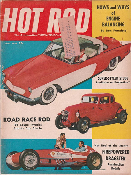 June 1954 Hot Rod Magazine