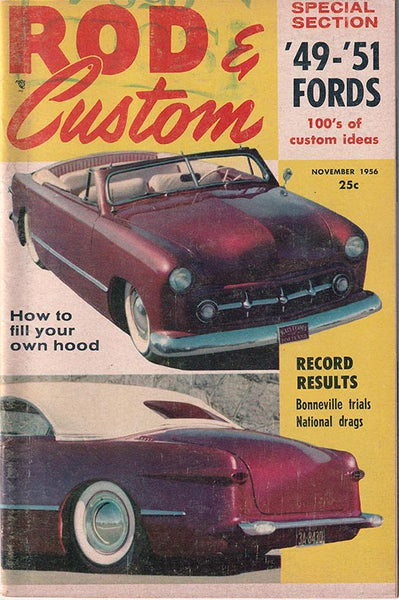 November 1956 Rod & Custom Magazine - Nitroactive.net