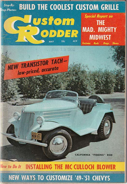 May 1958 Custom Rodder Magazine