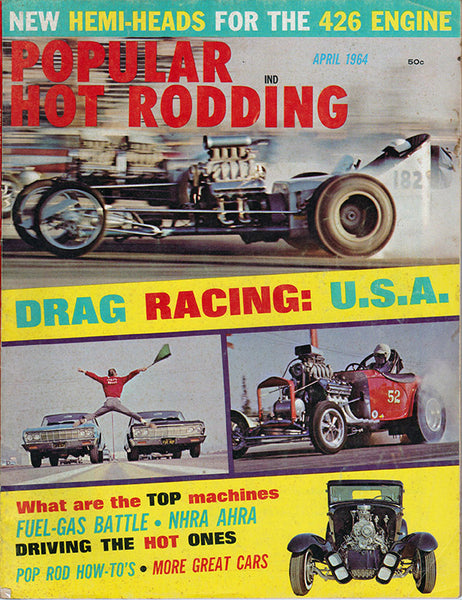 April 1964 Popular Hot Rodding Magazine