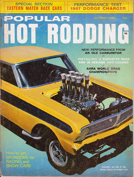 October 1966 Popular Hot Rodding Magazine