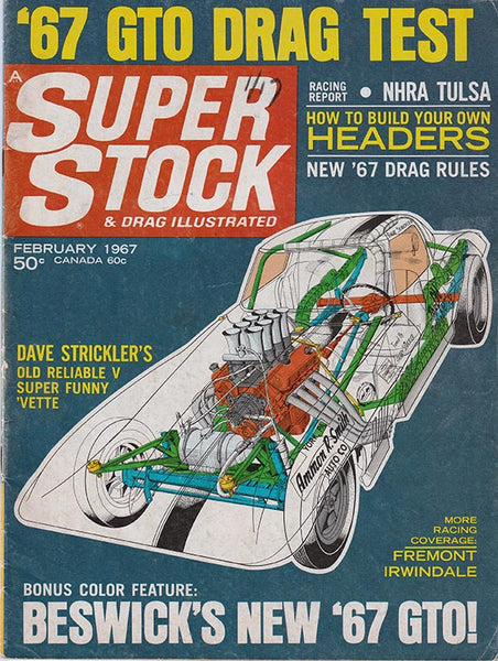 February 1967 Super Stock & Drag Illustrated Magazine - Nitroactive.net