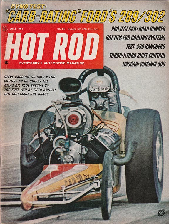 July 1968 Hot Rod Magazine