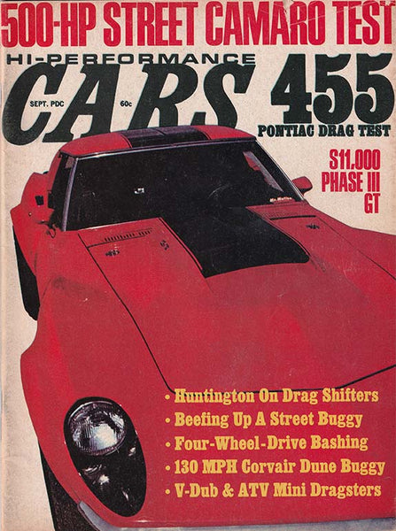 September 1970 Hi-Performance Cars