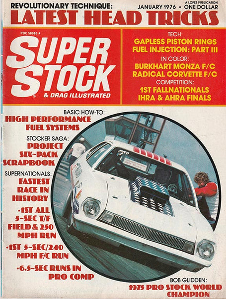 January 1976 Super Stock & Drag Illustrated Magazine - Nitroactive.net