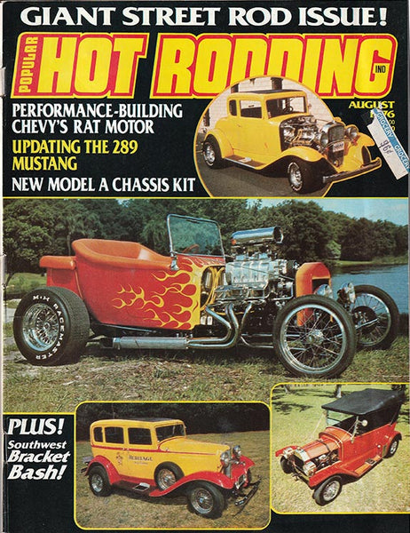 August 1976 Popular Hot Rodding Magazine