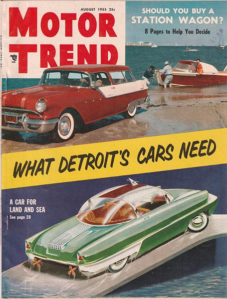 August 1955 Motor Trend Magazine - Nitroactive.net