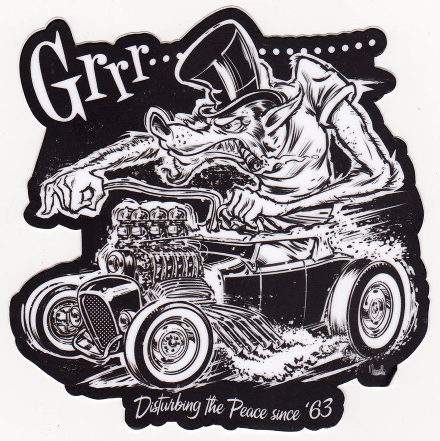 Genuine Junk Yard Parts Sticker Die Cut Decal Hot Rod Rat Rod - Foto 9