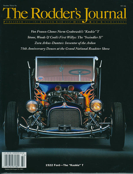 Rodder’s Journal Number Thirty Six – Cover B 1922 Ford - The Kookie T