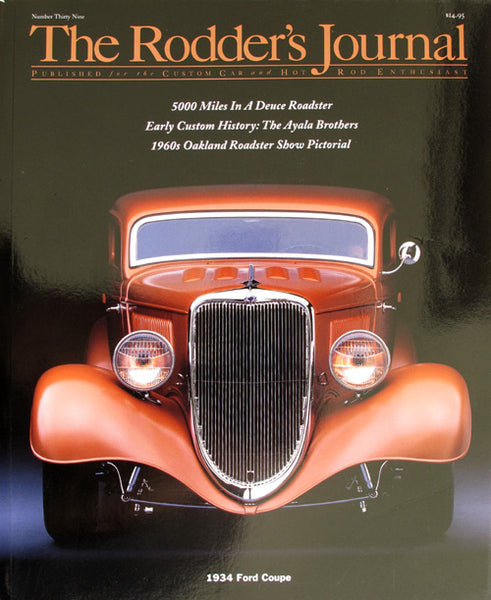Rodder’s Journal Number Thirty-Nine – Cover A
