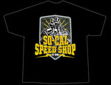 So-Cal Flathead Lightning Black T-Shirt Back - Nitroactive.net