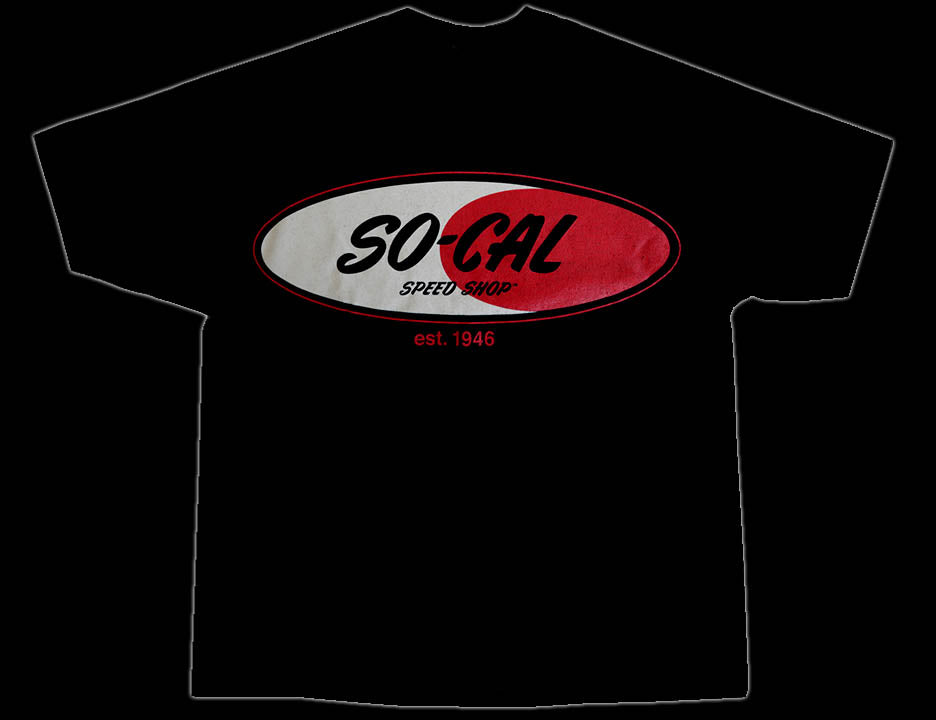 So-Cal Speed Shop Logo Black T-Shirt