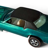 1967 Hot Wheels Redline Green El Dorado Hong Kong roof and interior