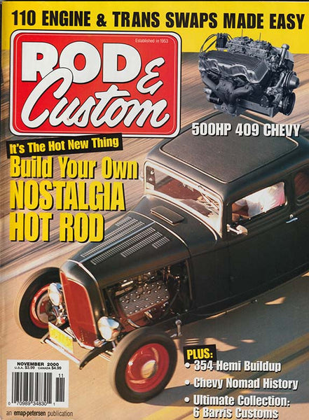 November 2000 Rod & Custom Magazine