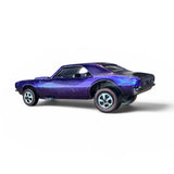 Original Hot Wheels 1967 Custom Camaro Purple US Dark Interior 3/4 rear