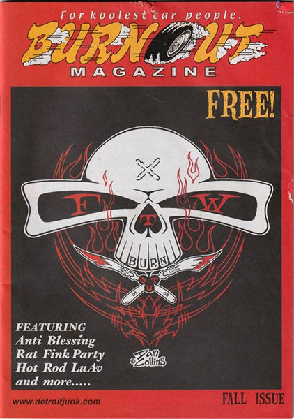 Vol 3 No. 3 2001 Fall Issue Burnout Magazine