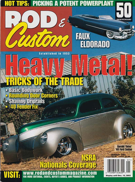 January 2003 Rod & Custom Magazine