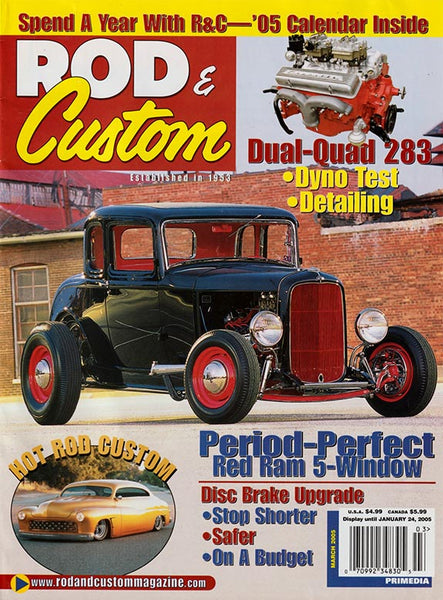 March 2005 Rod & Custom Magazine