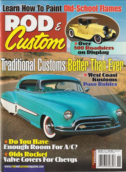 November 2005 Rod & Custom Magazine