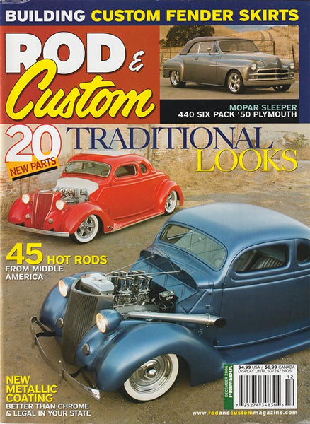December 2006 Rod & Custom Magazine