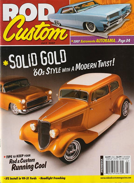 July 2007 Rod & Custom Magazine