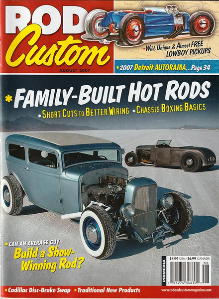 August 2007 Rod & Custom Magazine